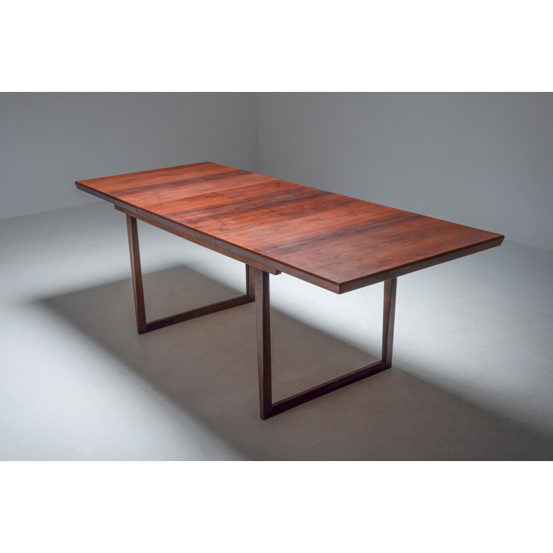 Vintage rosewood Dining Table by Aksel Kjersgaard from Kai Kristiansen, 1960s