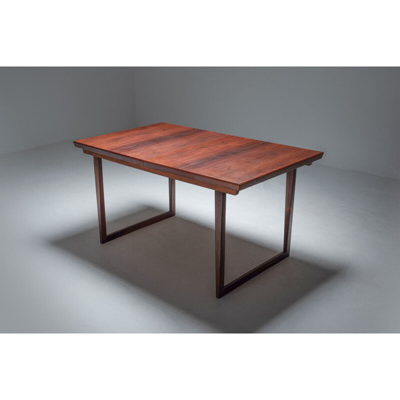 Vintage rosewood Dining Table by Aksel Kjersgaard from Kai Kristiansen, 1960s