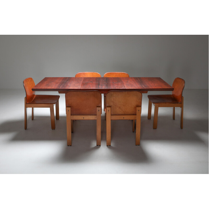 Vintage rosewood Dining Table by Aksel Kjersgaard from Kai Kristiansen, 1960s