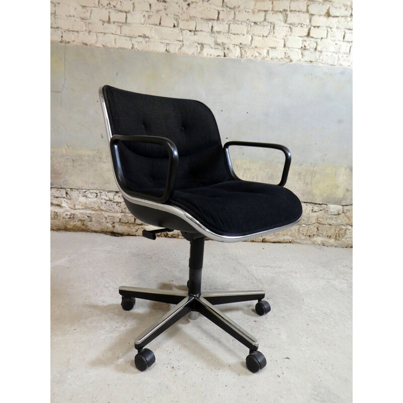 Fauteuil vintage de Charles Pollock pour Knoll