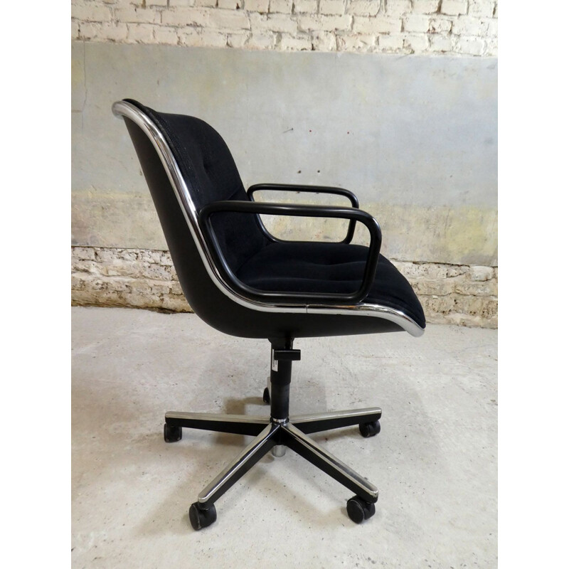 Fauteuil vintage de Charles Pollock pour Knoll