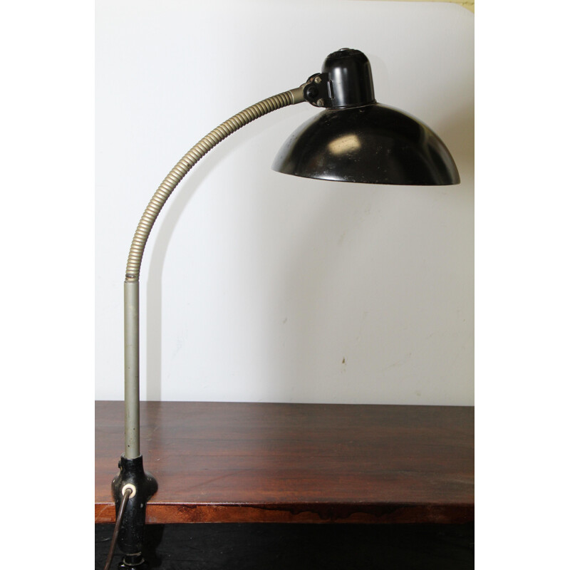 Lampe de table Vintage Mountable de Christian Dell pour le Kaiser Leuchten, 1950