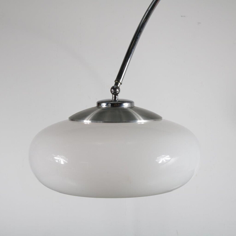 Vintage Large arc lamp designed and manufactured by Guzzini in Italy 1970