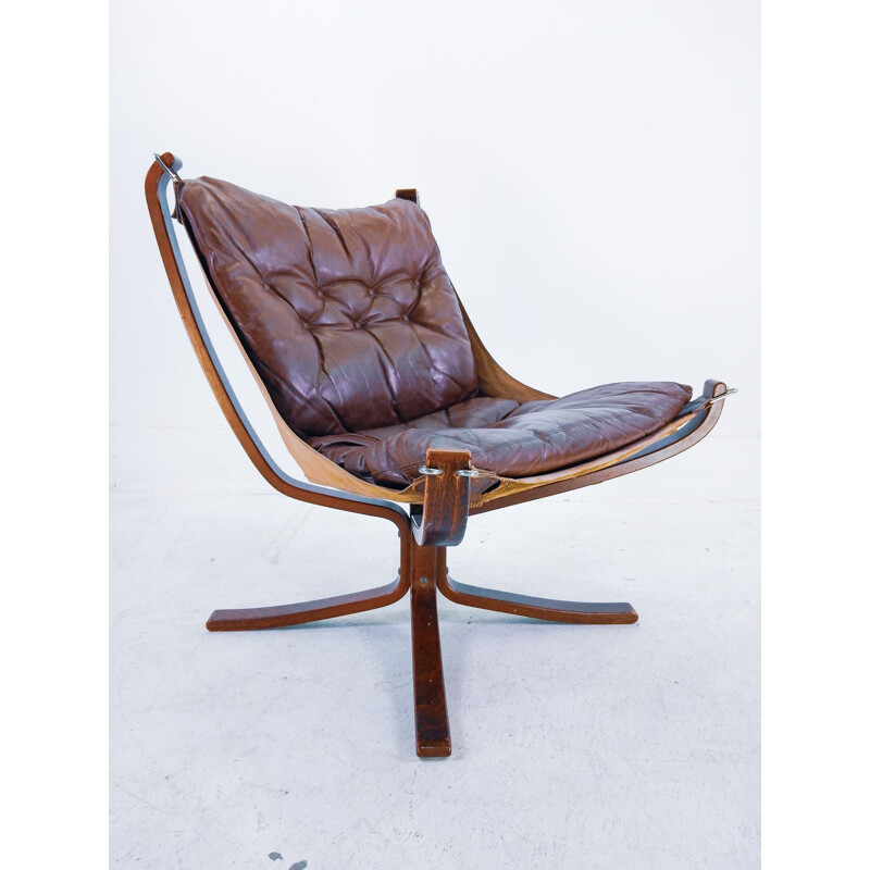 Vintage Falcon chair by Sigurd Ressel for Vatne Møbler, 1970