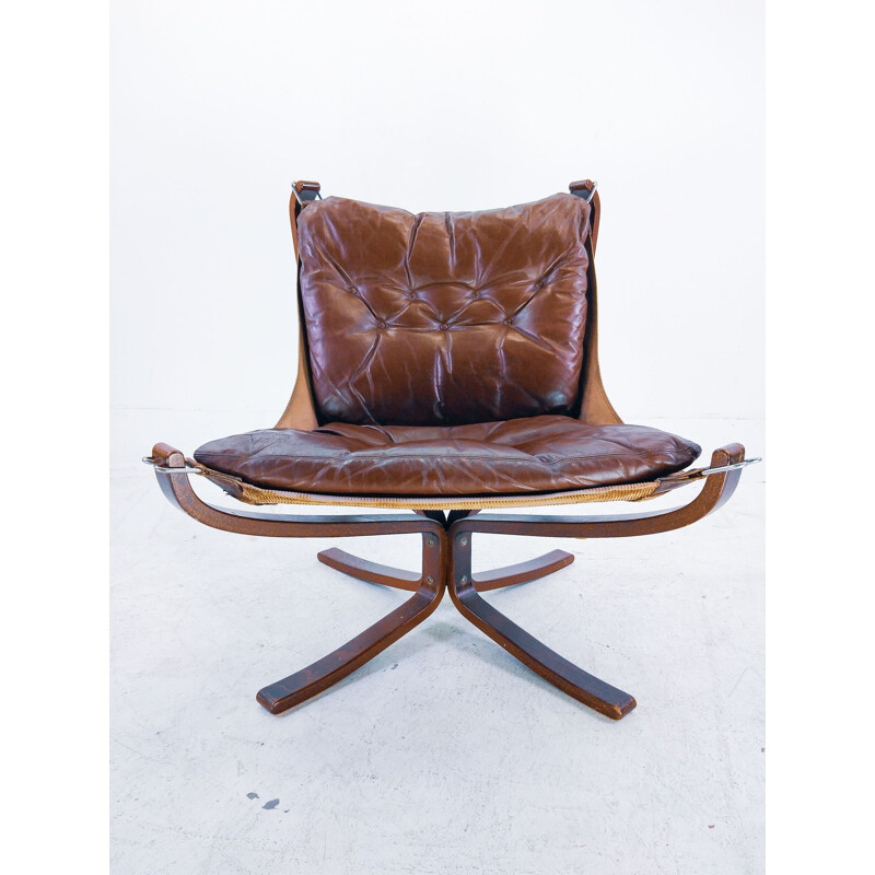 Vintage Falcon chair by Sigurd Ressel for Vatne Møbler, 1970