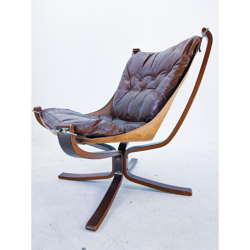 Chaise Vintage Falcon de Sigurd Ressel pour Vatne Møbler, 1970