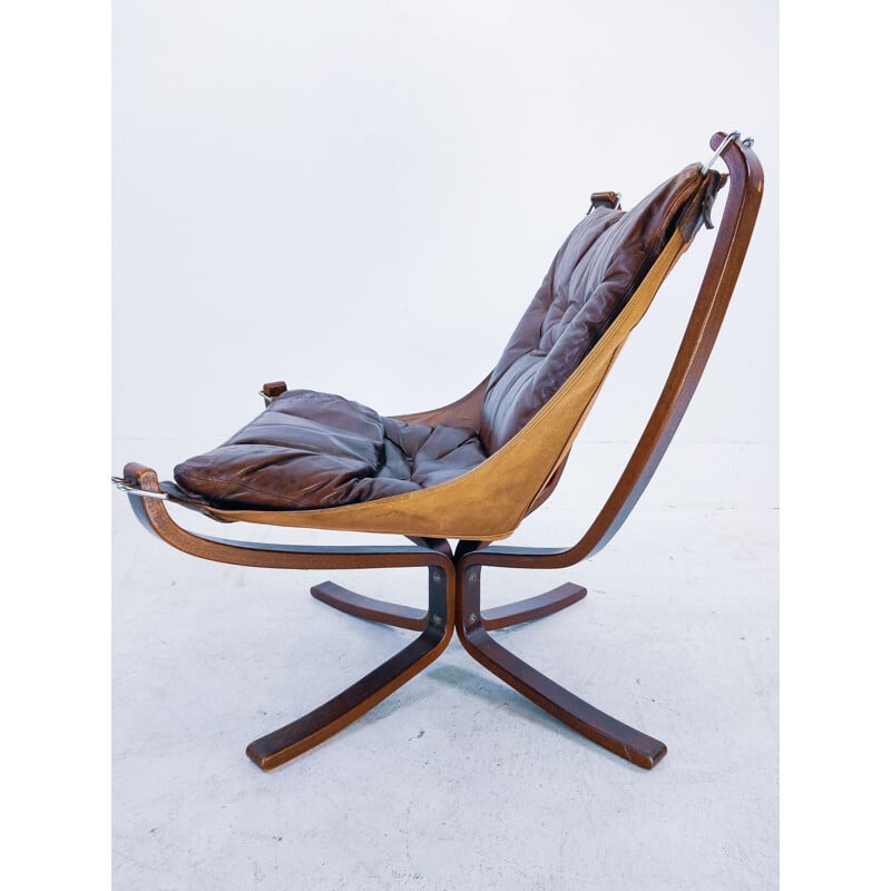 Chaise Vintage Falcon de Sigurd Ressel pour Vatne Møbler, 1970