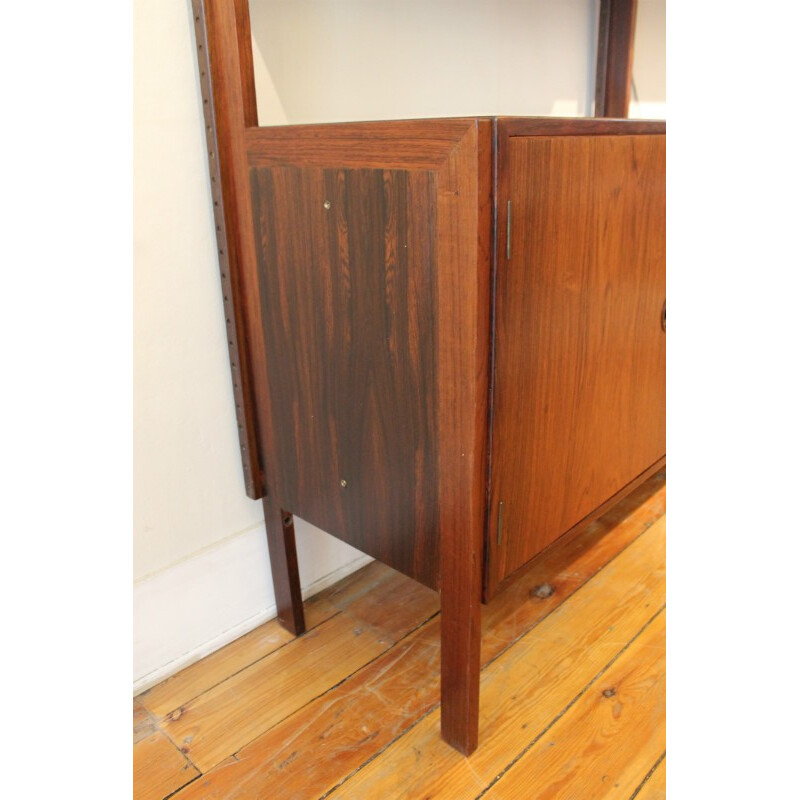 Scandinavian storage system in rosewood - 1960s