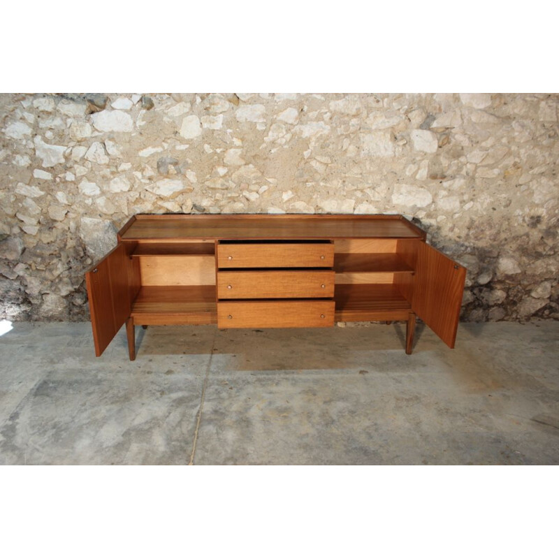 Vintage Scandinavian-style teak stringcourse by Younger, 1960