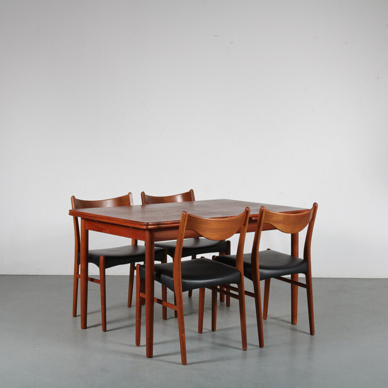 Ensemble de table danois fabriqué au Danemark 