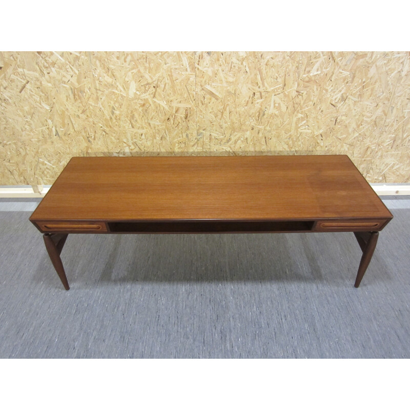 Danish teak coffee table by Johannes Andersen for Trensum