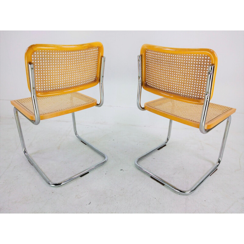 set of 2 vintage Marcel Breuer B32 Chair