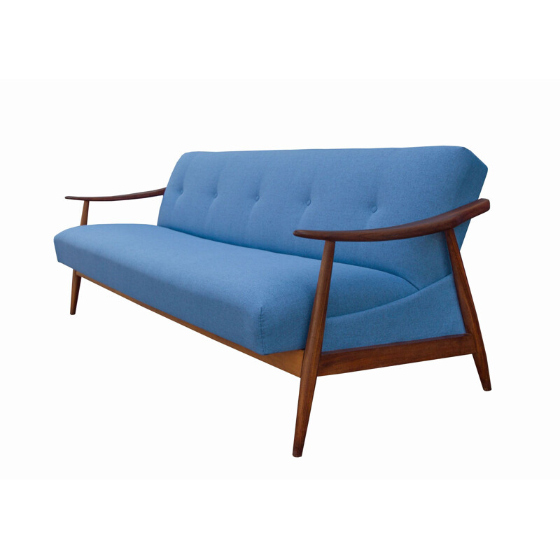 Vintage sofa convertibledaybed teak 1950