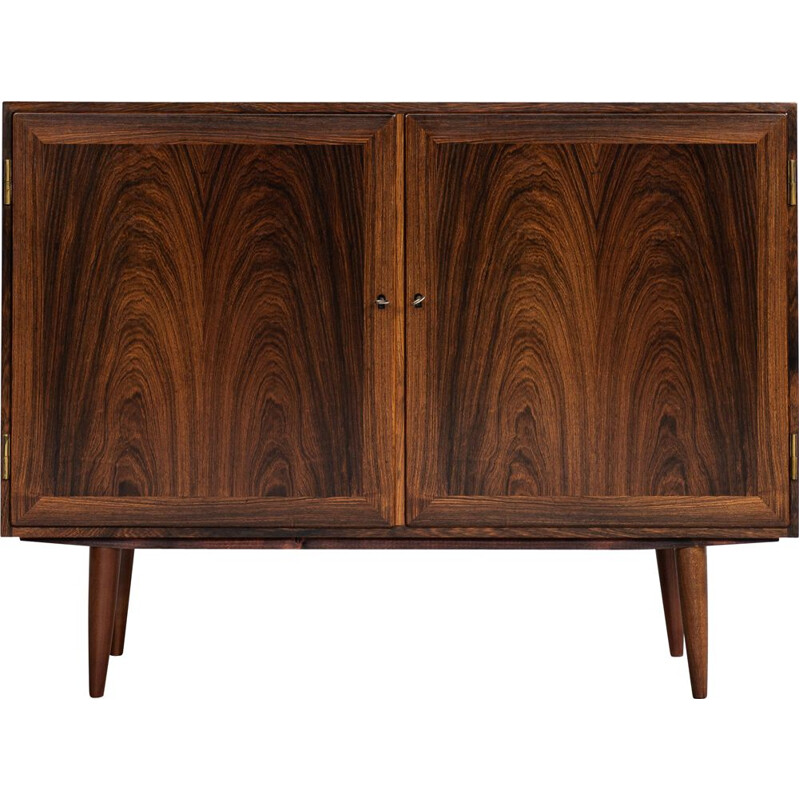 Small Danish sideboard with 2 doors in rosewood 1960s