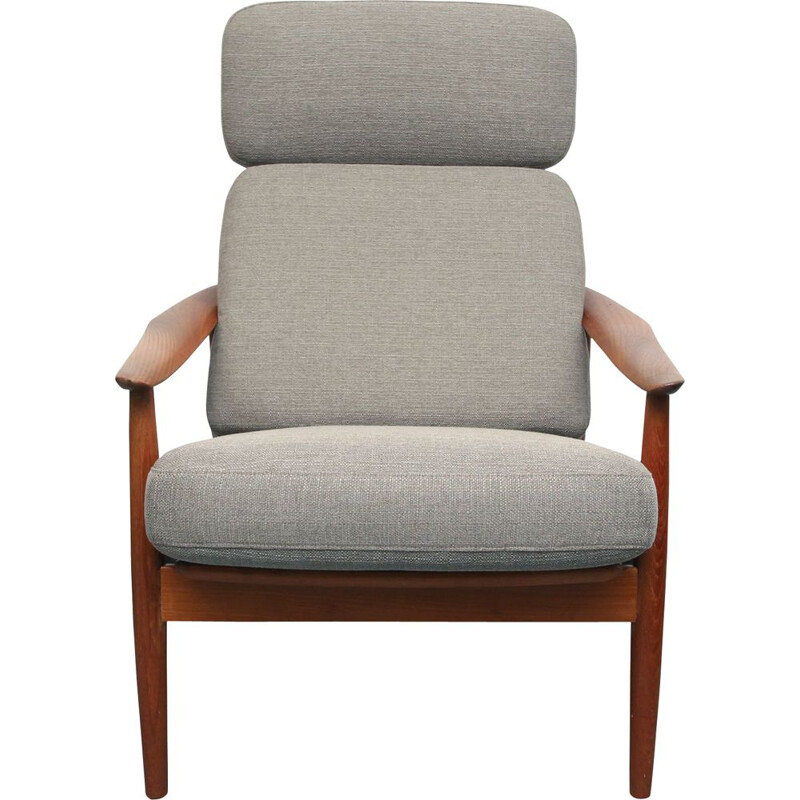 Fauteuil vintage en teck , Arne Vodder pour Cado des années 1960