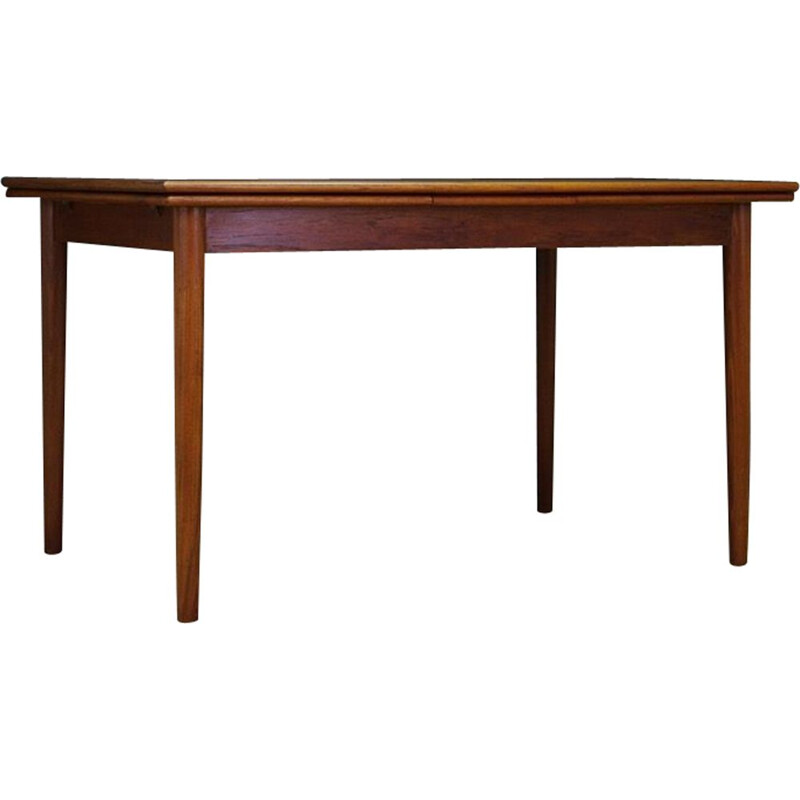 Vintage dining table in teak, Denmark, 1960-70s