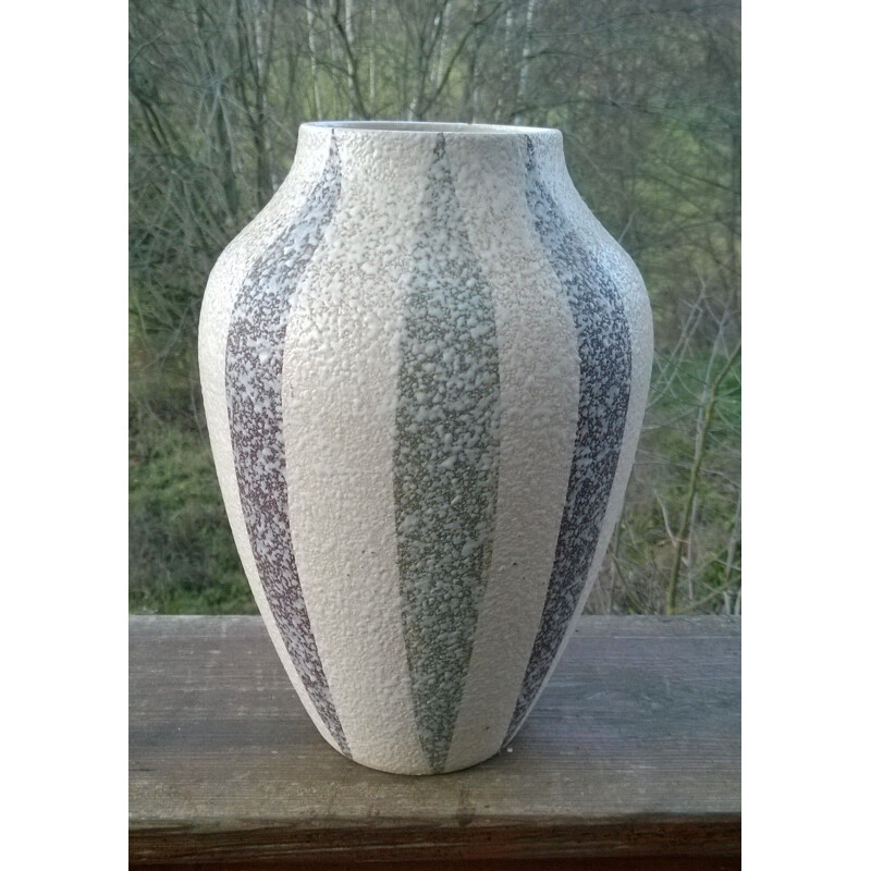 Vintage ceramic vase, West Germany 1960