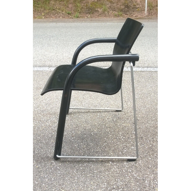 Vintage office armchair S320 by Ulrich Boehme for Thonet, 1980