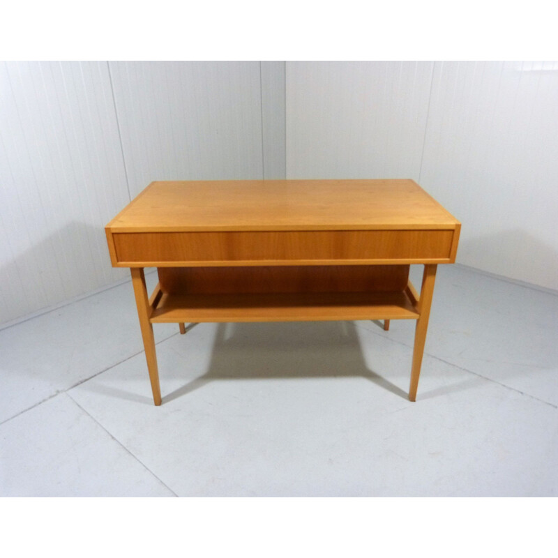 Vintage desk with book shelf by WK Möbel, Germany 1960s