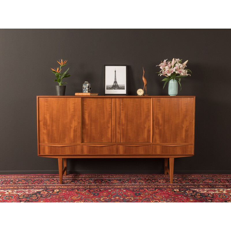 Vintage Highboard in teak 1960s