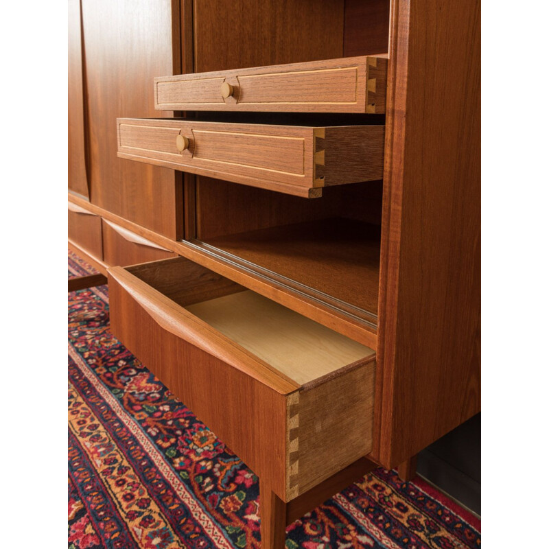 Vintage Highboard in teak 1960s