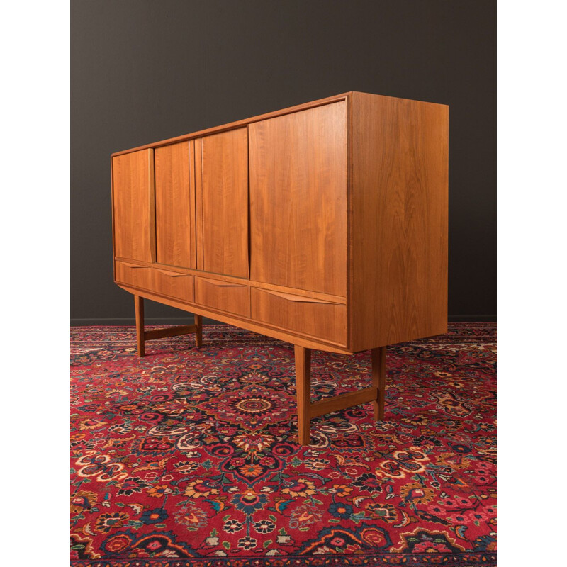 Vintage Highboard in teak 1960s