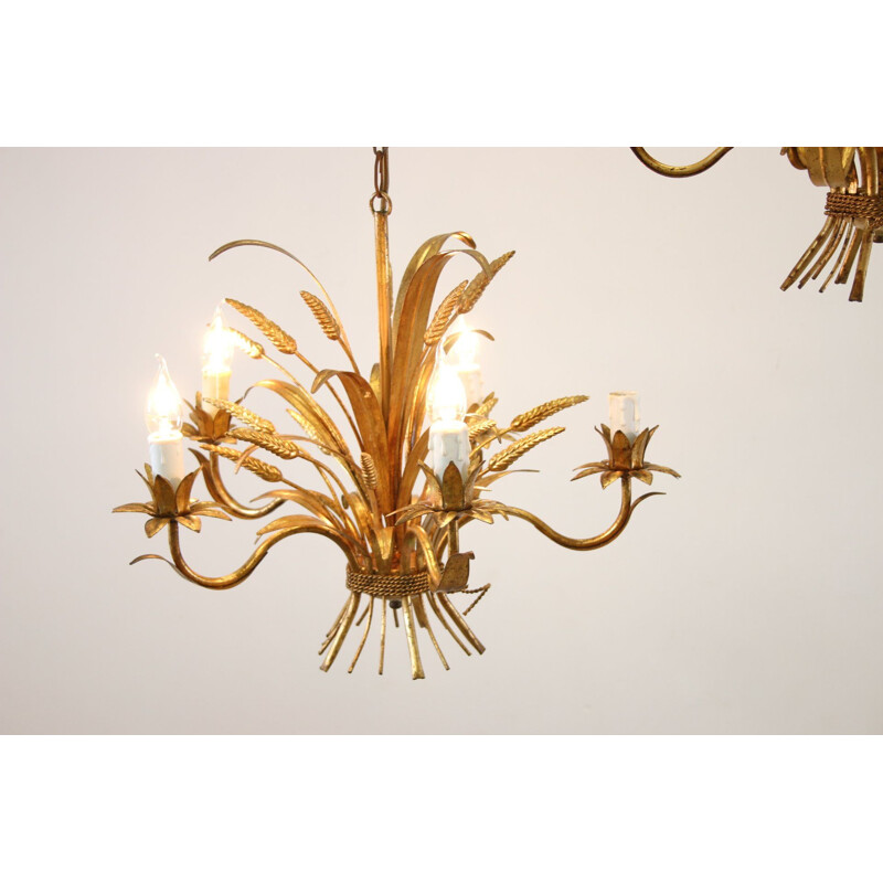 Vintage German Chandelier by Hans Kögl, 1970s