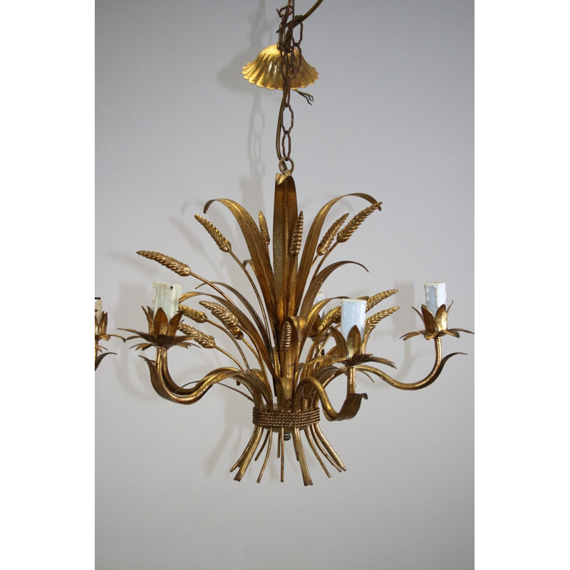 Vintage German Chandelier by Hans Kögl, 1970s