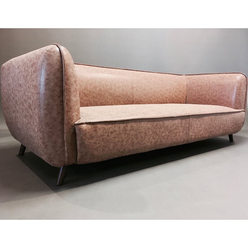 Vintage 4 seater sofa, Scandinavian design.