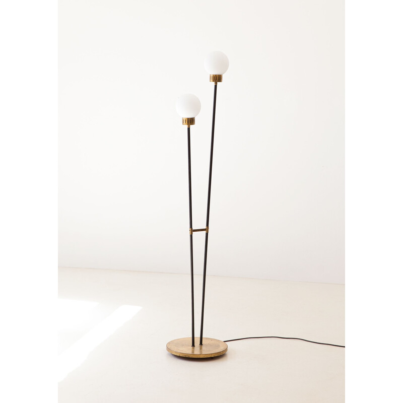 Vintage Italian Stilnovo Floor Lamp, 1950s