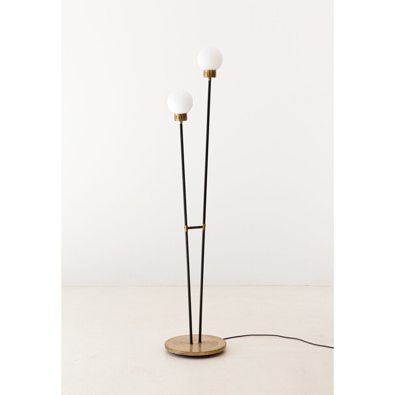 Vintage Italian Stilnovo Floor Lamp, 1950s