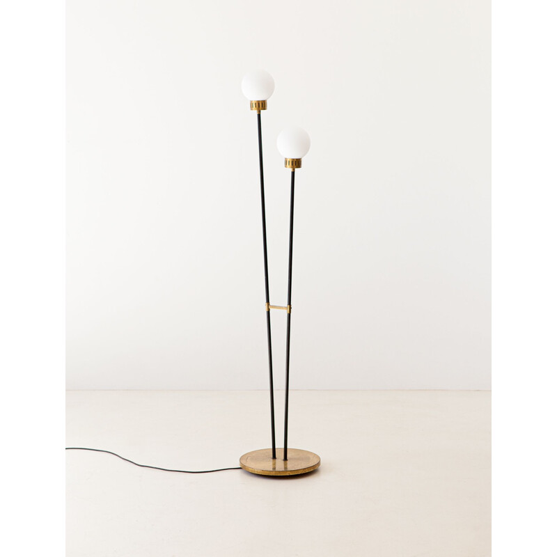 Vintage Italian Stilnovo Floor Lamp, 1950s