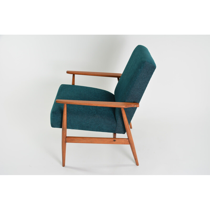 Vintage armchair Fox green