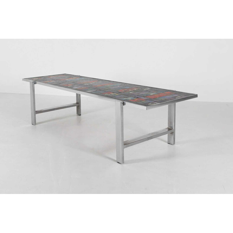 Vintage design coffee table by Denisco