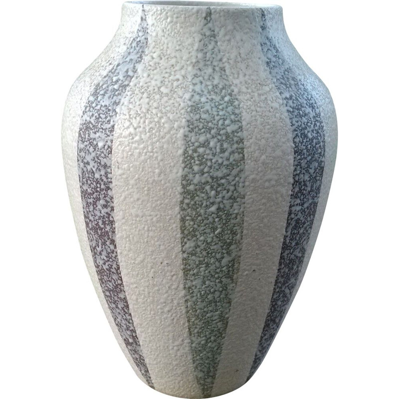 Vase vintage en céramique, Allemagne de l'ouest 1960