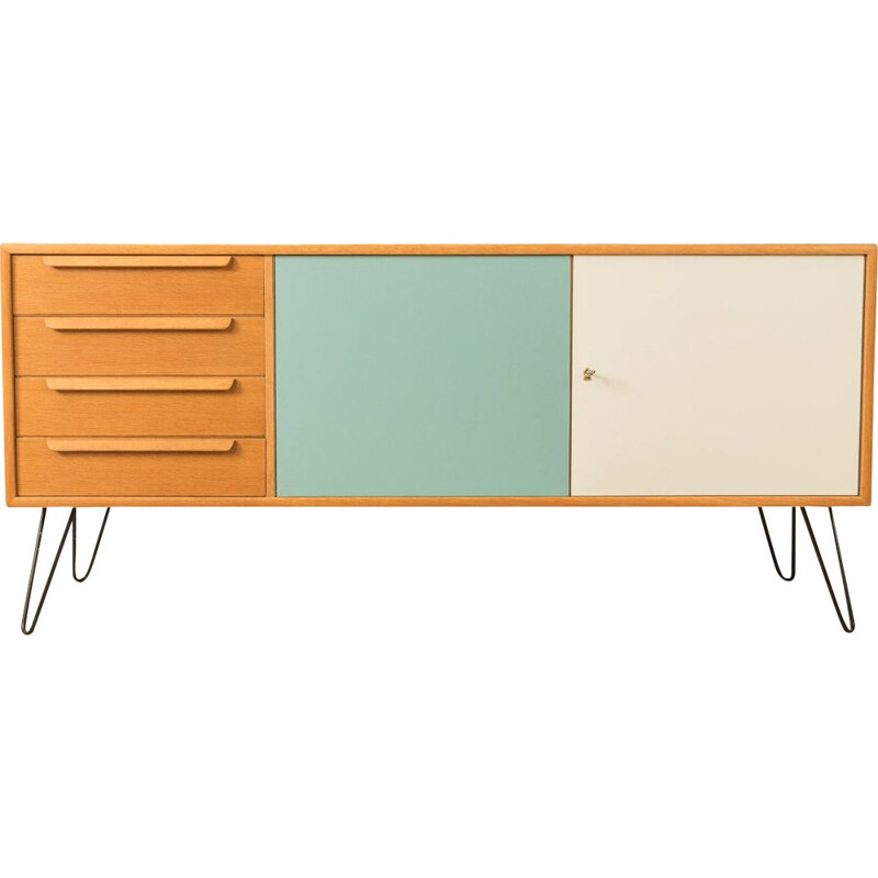 Vintage Sideboard in ash and formica, 1960s