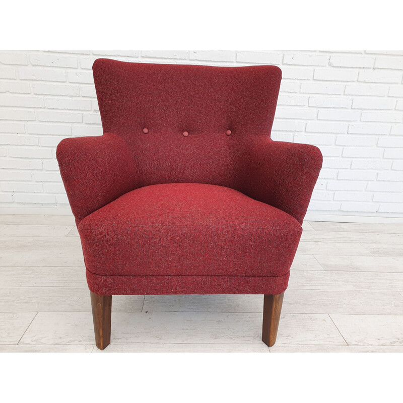 Vintage Danish armchair by Slagelse Møbelværk, 1960s