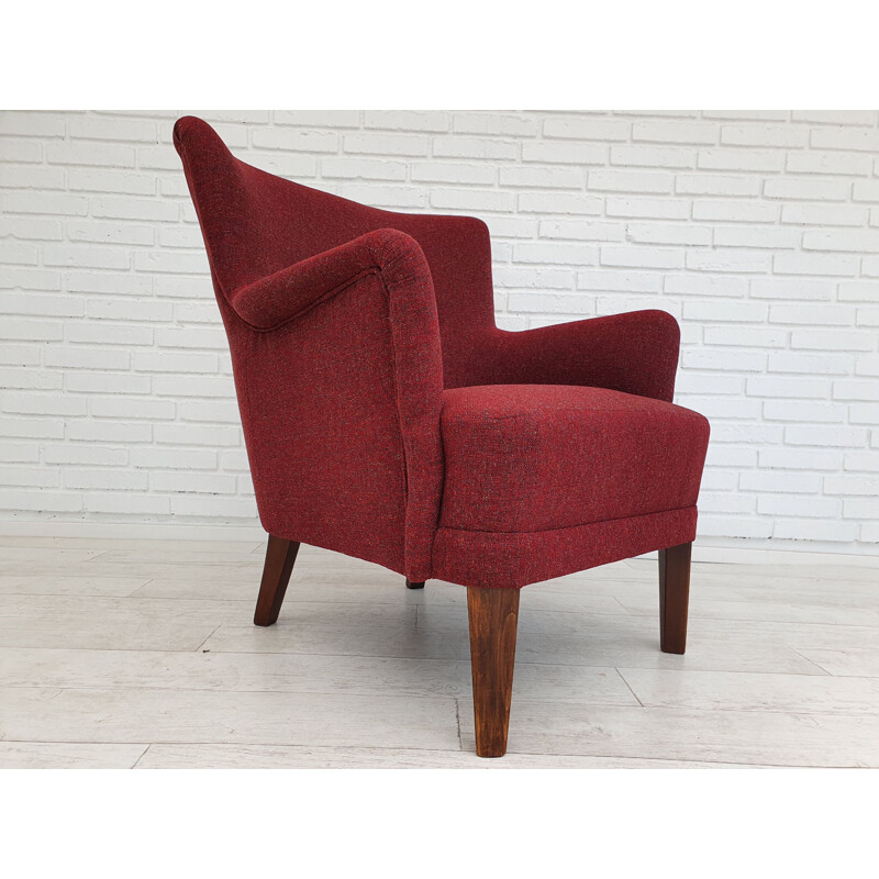 Vintage Danish armchair by Slagelse Møbelværk, 1960s