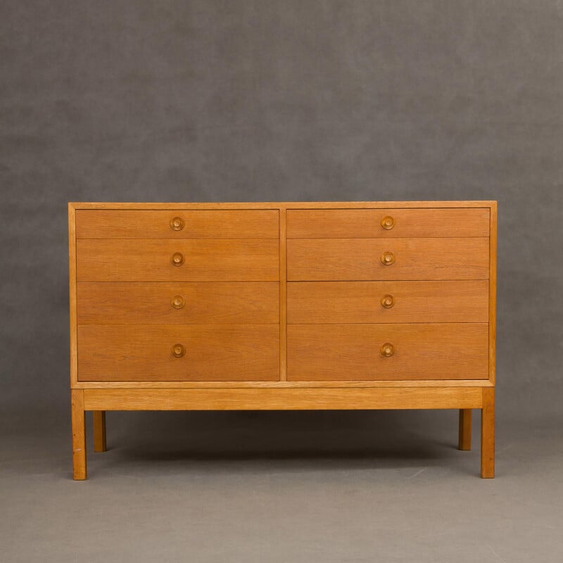 Vintage Borge Mogensen oak chest of drawers