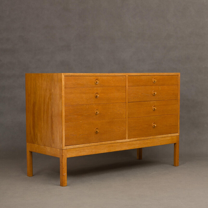 Vintage Borge Mogensen oak chest of drawers