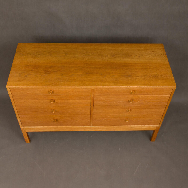 Vintage Borge Mogensen oak chest of drawers