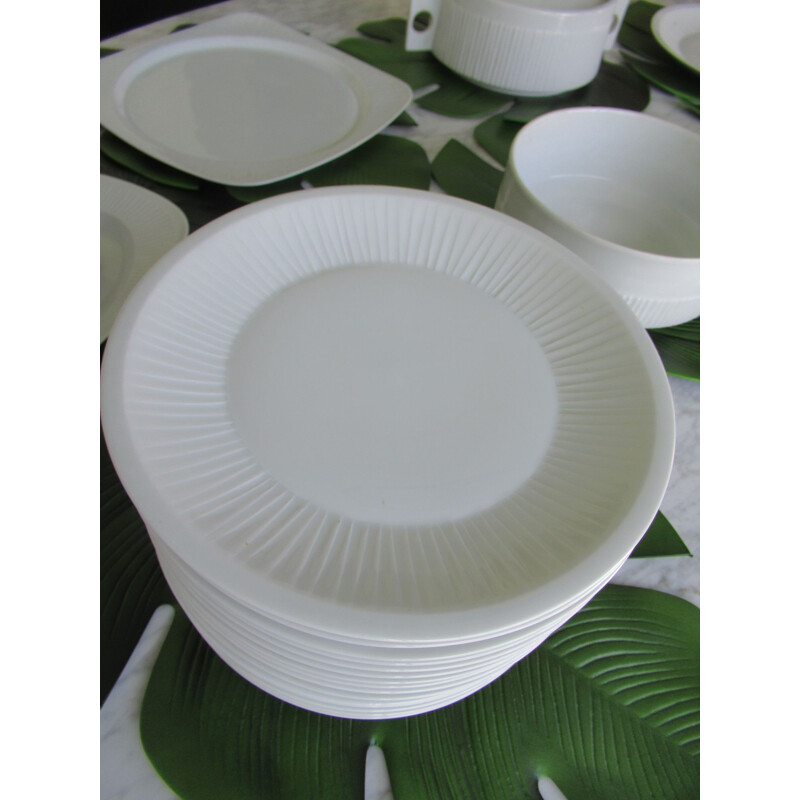 Vintage dinner service by Limoges Haviland, 1970 