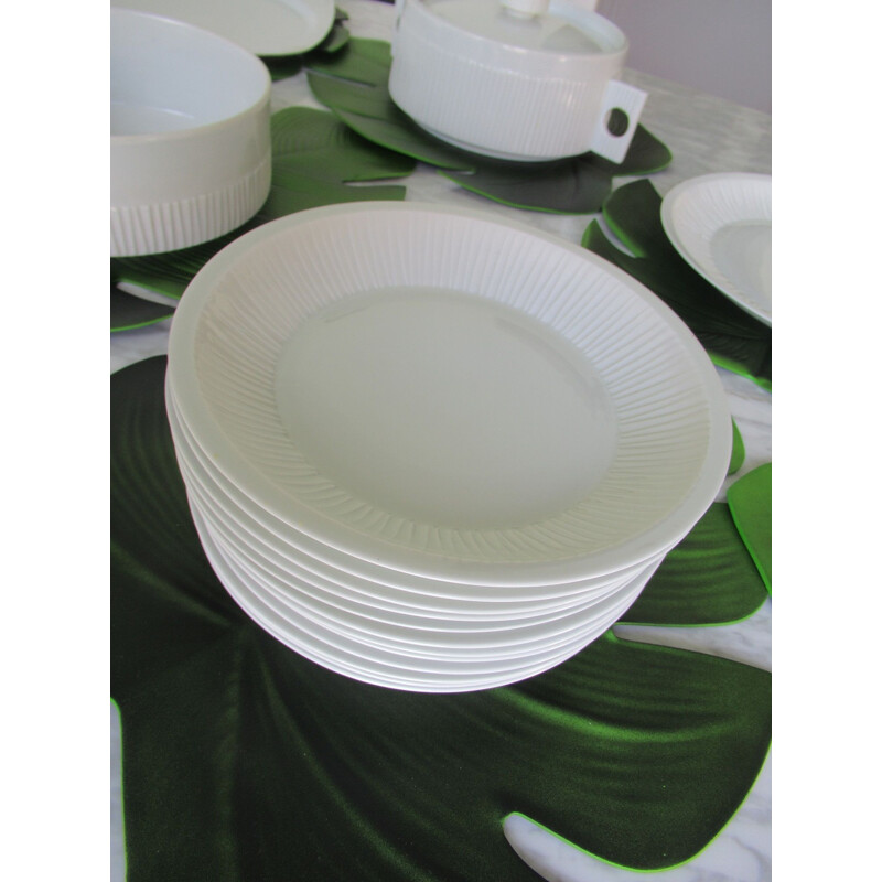 Vintage dinner service by Limoges Haviland, 1970 