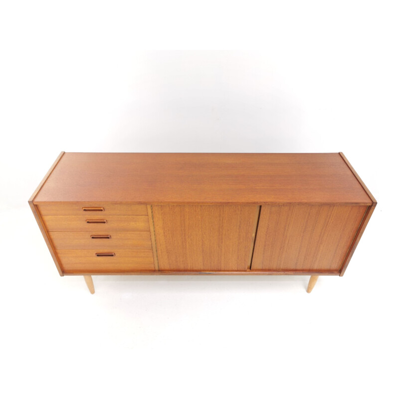 Vintage British Butilux sideboard in teak Danish design from the 1960s