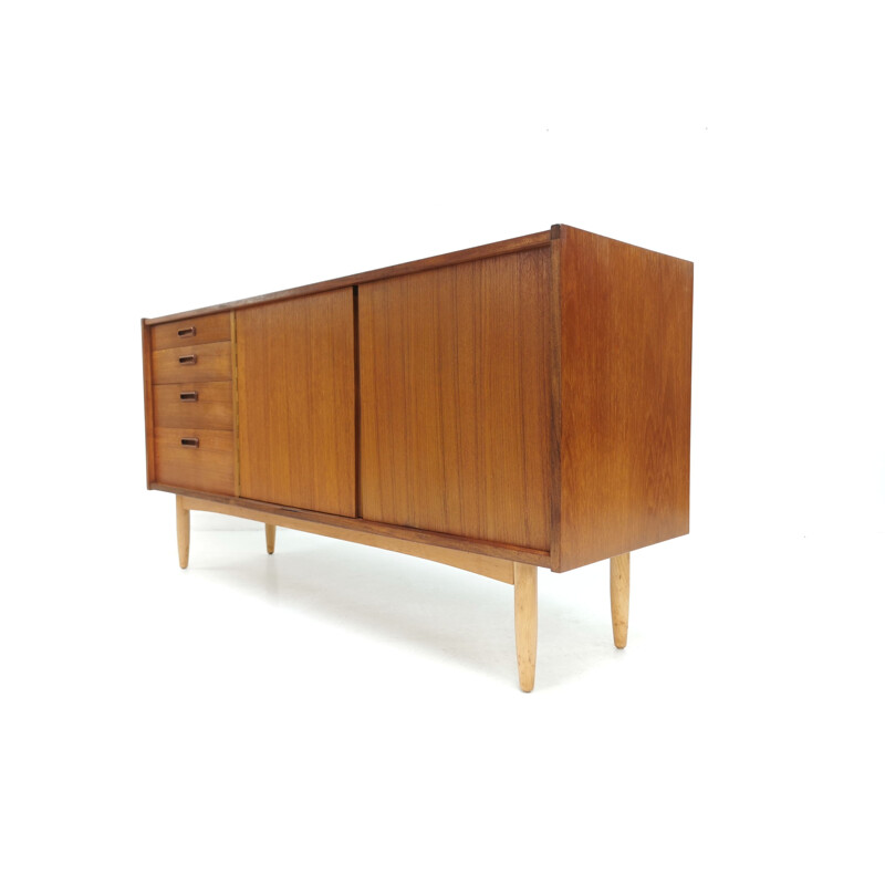 Vintage British Butilux sideboard in teak Danish design from the 1960s