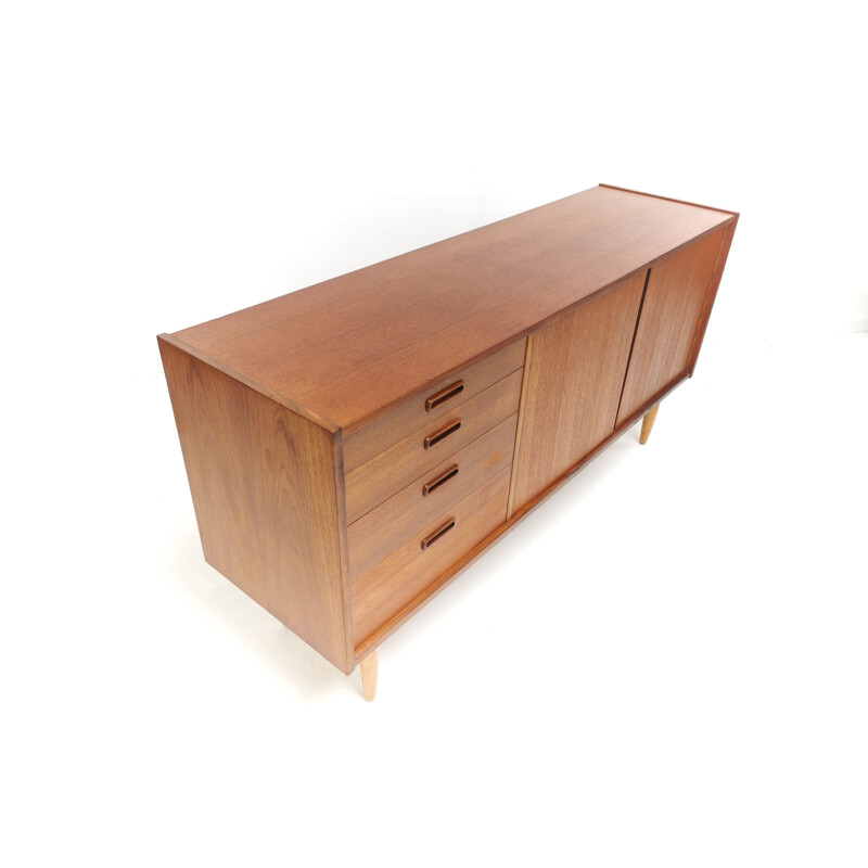 Vintage British Butilux sideboard in teak Danish design from the 1960s