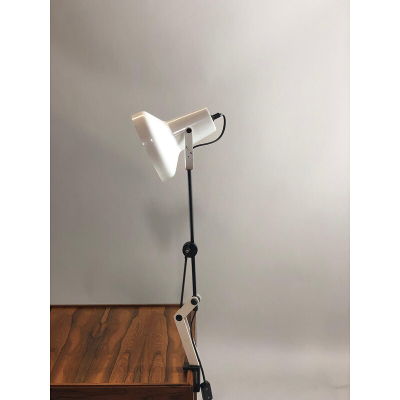 Vintage desk lamp with clip, 1960