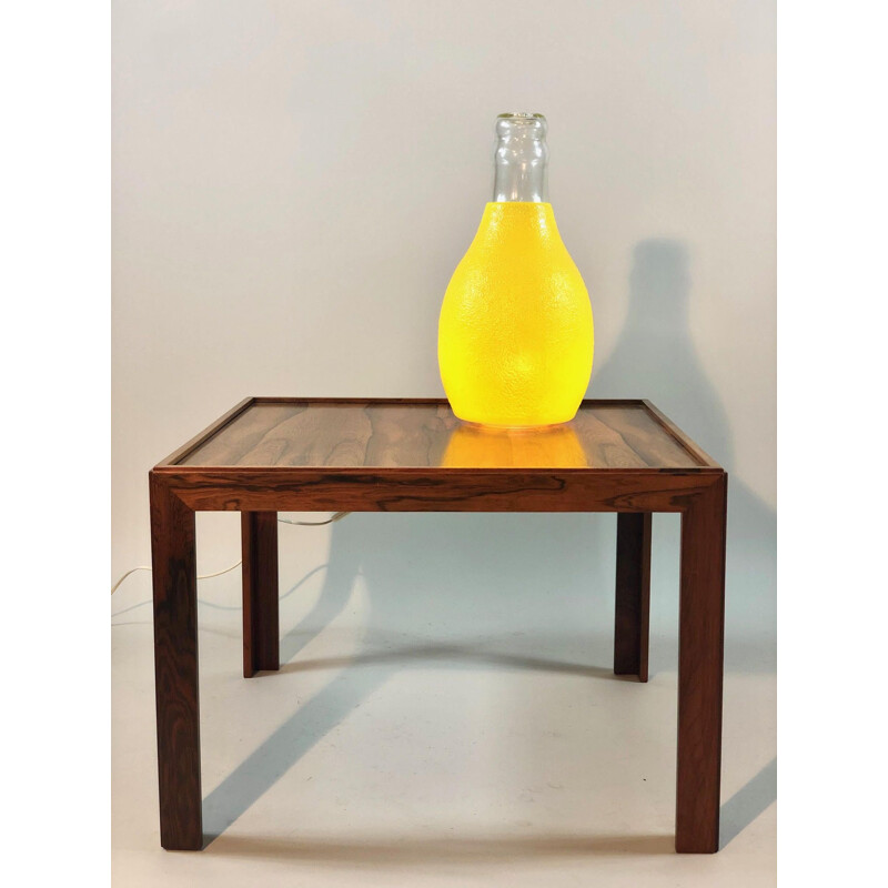 Lampe vintage style bouteille orangina en verre 