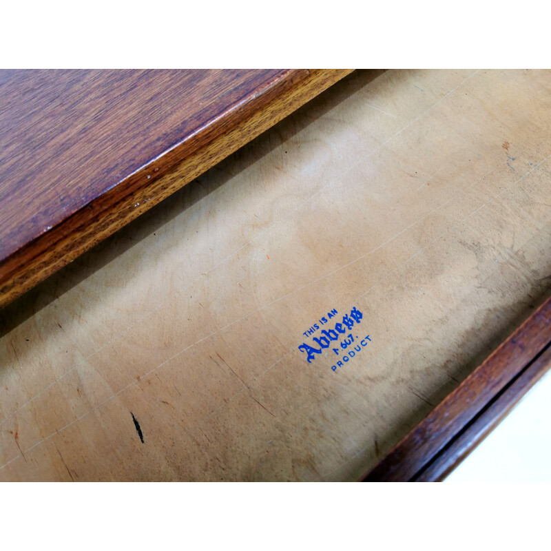 Meuble de métier vintage Coffre à tiroirs Table de carte des artistes