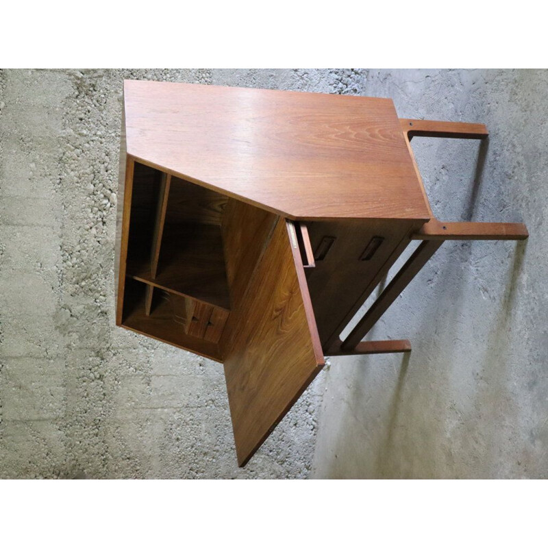 Scandinavian secretary by Arne Wahl Iversen for Vinde Møbelfabrik 1960